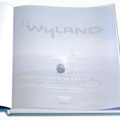 25 Years at Sea John Yow Art Book Wyland Hand Signed and Numbered