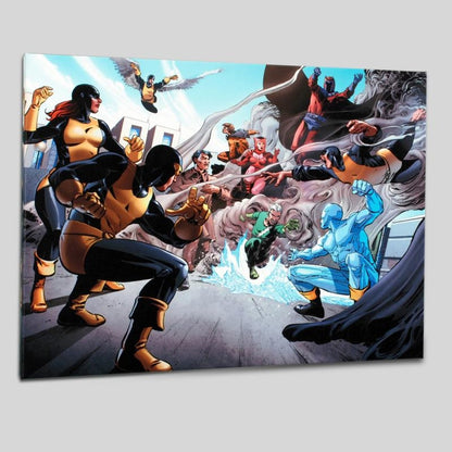 X Men Giant Size 1 Marvel Comics Artist Paco Medina Canvas Giclée Print Numbered