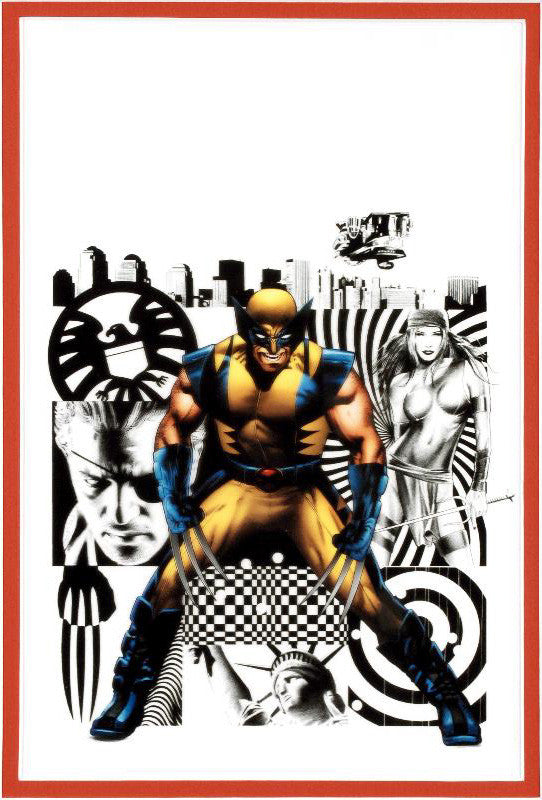 The Avengers Wolverine Marvel Collector Covers Series Diptych Lithocel Print Numbered and Matted