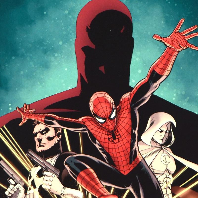 Shadowland 1 Marvel Comics Artist John Cassaday Canvas Giclée Print Numbered