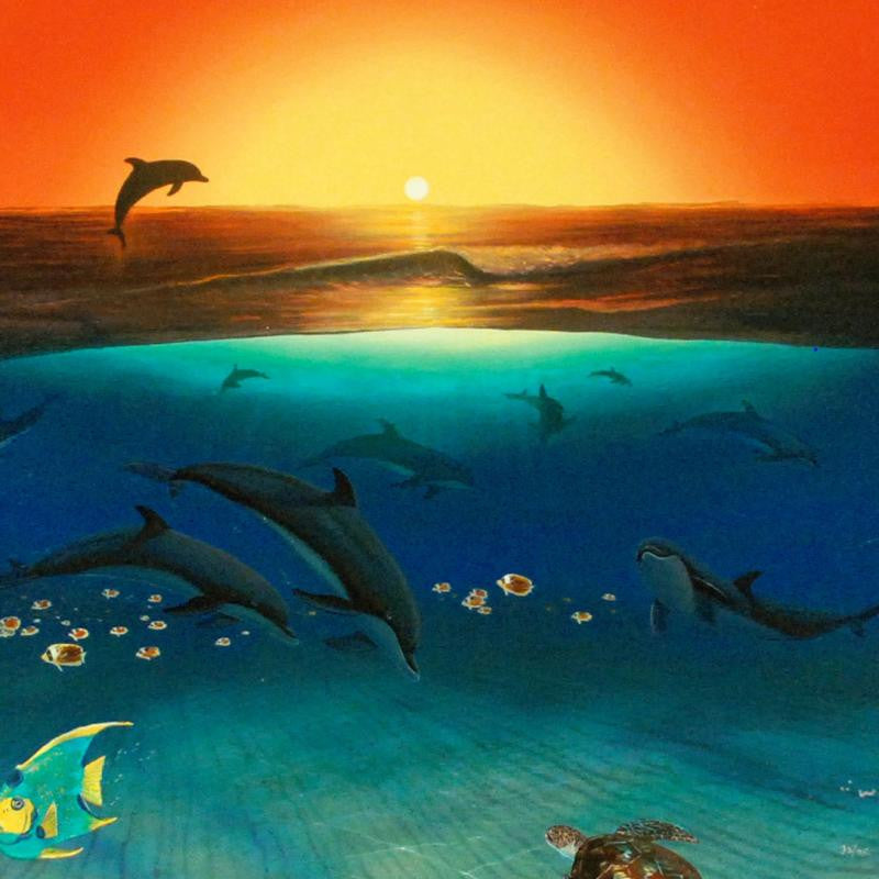 Warmth of the Sea Wyland Canvas Giclée Print Artist Hand Signed and Numbered