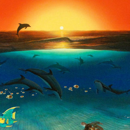 Warmth of the Sea Wyland Canvas Giclée Print Artist Hand Signed and Numbered