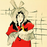 May Belfort RE Society Hand Pulled Lithograph Print Hand Signed and Numbered