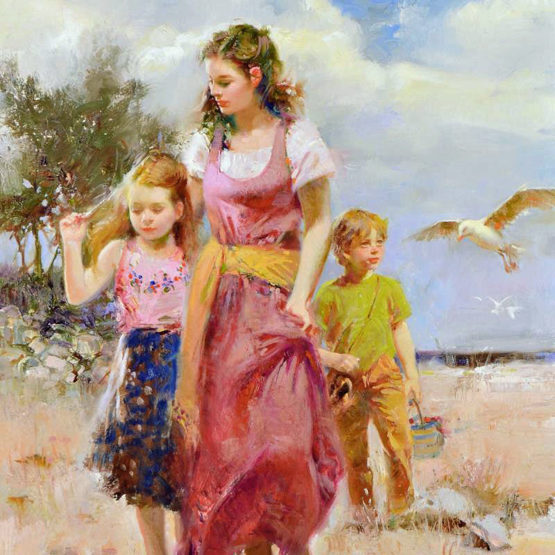 Sea Spray Pino Daeni Giclée Print Artist Hand Signed and Numbered