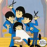 Barbershop Quartet Beatles Sericel Apple Corps Ltd Authorized and DenniLu Company Published with Full Color Background