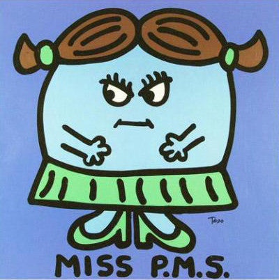 Miss PMS Todd Goldman Canvas Giclée Print Artist Hand Signed and Numbered