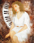 Sonata for Her Arbe Ara Berberyan Canvas Giclée Print Artist Hand Signed and Numbered