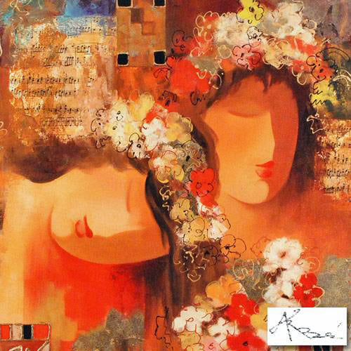 Chorale Arbe Ara Berberyan Canvas Giclée Print Artist Hand Signed and Numbered