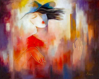 Spirit of the City Arbe Berberyan Canvas Giclée Print Artist Hand Signed and Numbered