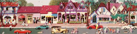 Dolores Street Alexander Chen Mixed Media Print Artist Hand Signed and Numbered