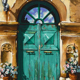House No 38 Anatoly Metlan Lithograph Print Artist Hand Signed and Numbered