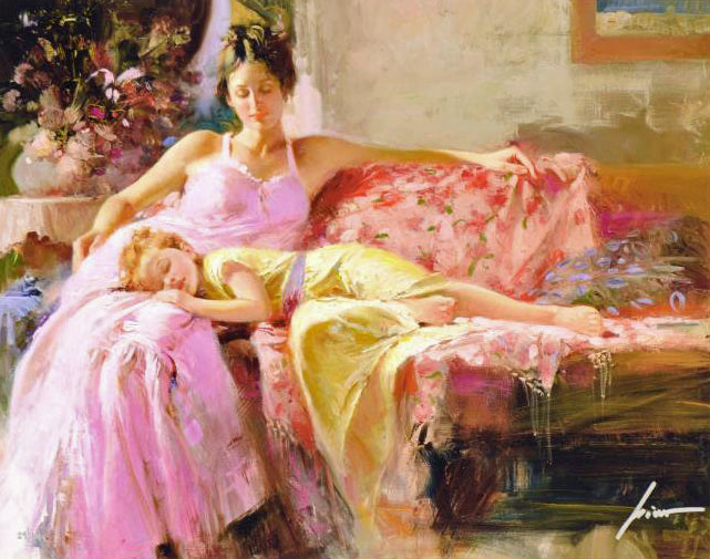 A Place In My Heart Pino Daeni Giclée Print Artist Hand Signed and Numbered