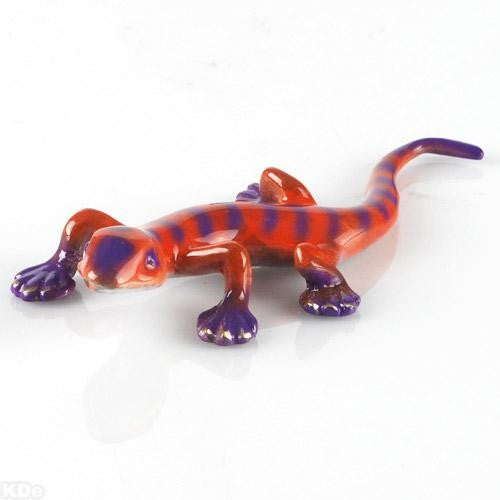 Small Lizard Barry Stein Bronze Sculpture Artist Hand Signed