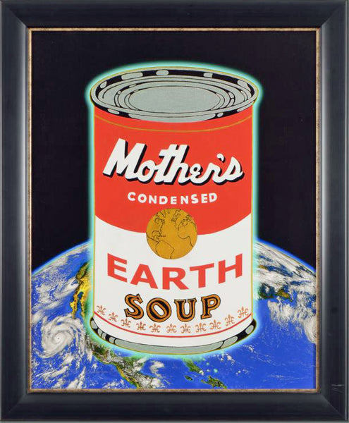 Mother's Condensed Earth Soup Charles Lyn Bragg Canvas Giclée Print Artist Hand Signed Numbered and Framed