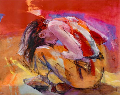 Never Mind Christine Comyn Giclée Print on Canvas Artist Hand Signed and Numbered