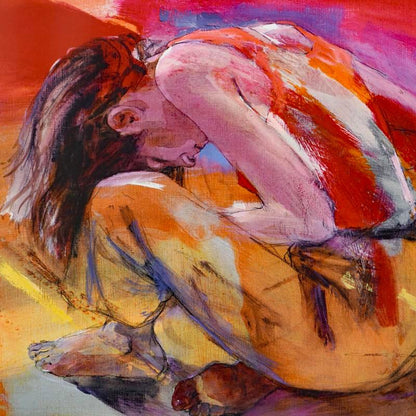 Never Mind Christine Comyn Giclée Print on Canvas Artist Hand Signed and Numbered