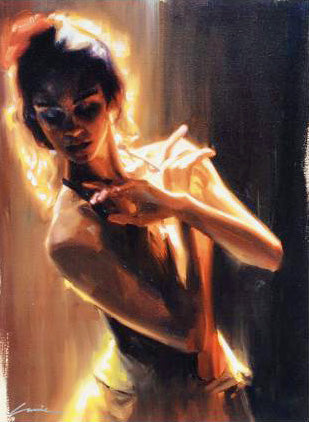 Halo Carrie Graber Canvas Giclée Print Artist Hand Signed and Numbered