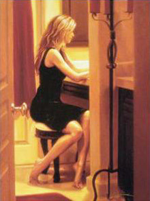 Intimate Moments Carrie Graber Canvas Giclée Print Artist Hand Signed and Numbered