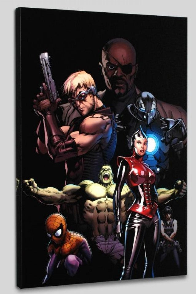 Ultimate Avengers 3 Marvel Comics Artist Carlos Pacheco Canvas Print Numbered