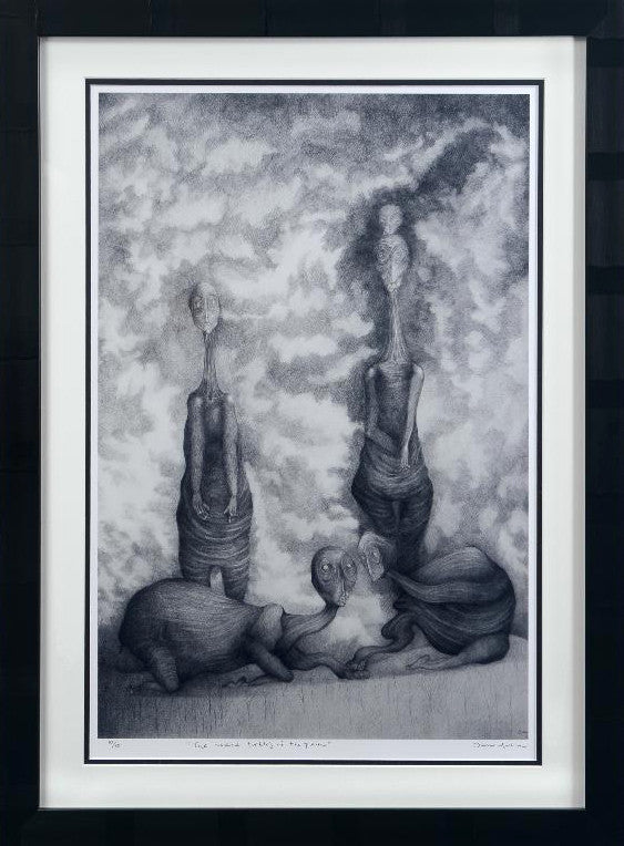 The Naked Turtles of the Plain Diana Martin Print Artist Hand Signed and Numbered