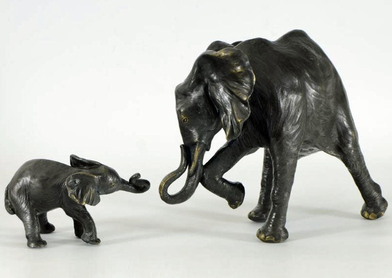 Mother and Child Donna Mason Adams Bronze Sculpture Artist Hand Signed and Numbered