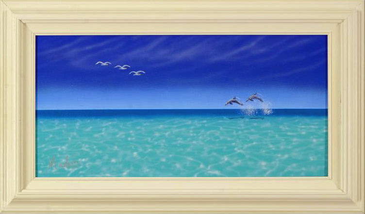 Elevate Your Mood Dan Mackin Original Oil Painting on Canvas Artist Hand Signed