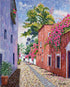 San Angel Diane Monet Canvas Giclée Print Artist Hand Signed and Numbered