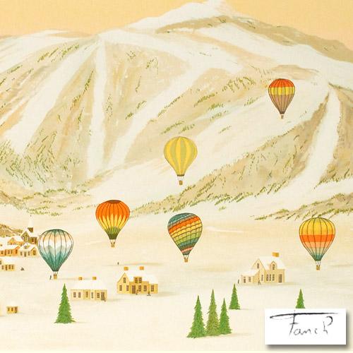 Ballooning in the Rockies Fanch Ledan Artist Proof Lithograph Print Artist Hand Signed and AP Numbered