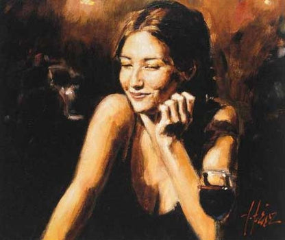 Selling Pleasure II Fabian Perez Giclee Print on Board Artist Hand Signed and Numbered