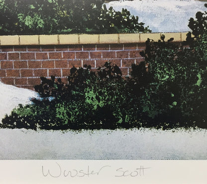 Fighting Back Jane Wooster Scott Lithograph Print Artist Hand Signed and Numbered