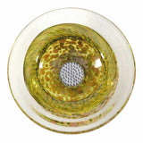 Ikebana Flower Bowl GartnerBlade Hand Blown Glass Sculpture Artists Stephen Gatner and Danielle Blade Hand Signed