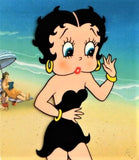 Guarding Betty Myron Waldman Hand Painted Animation Cel Artist Hand Signed and Numbered