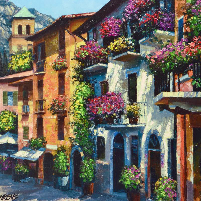 Village Hideaway Howard Behrens Giclée Numbered with Artist Authorized Signature