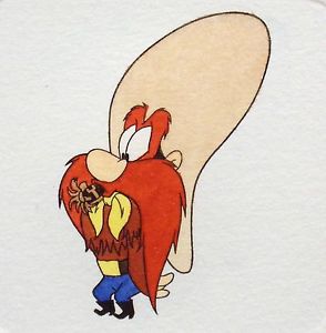 Yosemite Sam Warner Bros Looney Tunes Hand Tinted Color Etching Set with Matching Edition Numbered