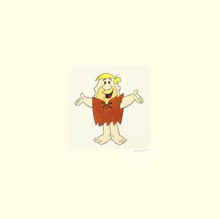 Barney Rubble Hanna Barbera Hand Tinted Color Etching Numbered Licensed by Universal Studios