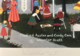 Candied Apples & Candied Corn Jane Wooster Scott Lithograph Print Artist Hand Signed and Numbered