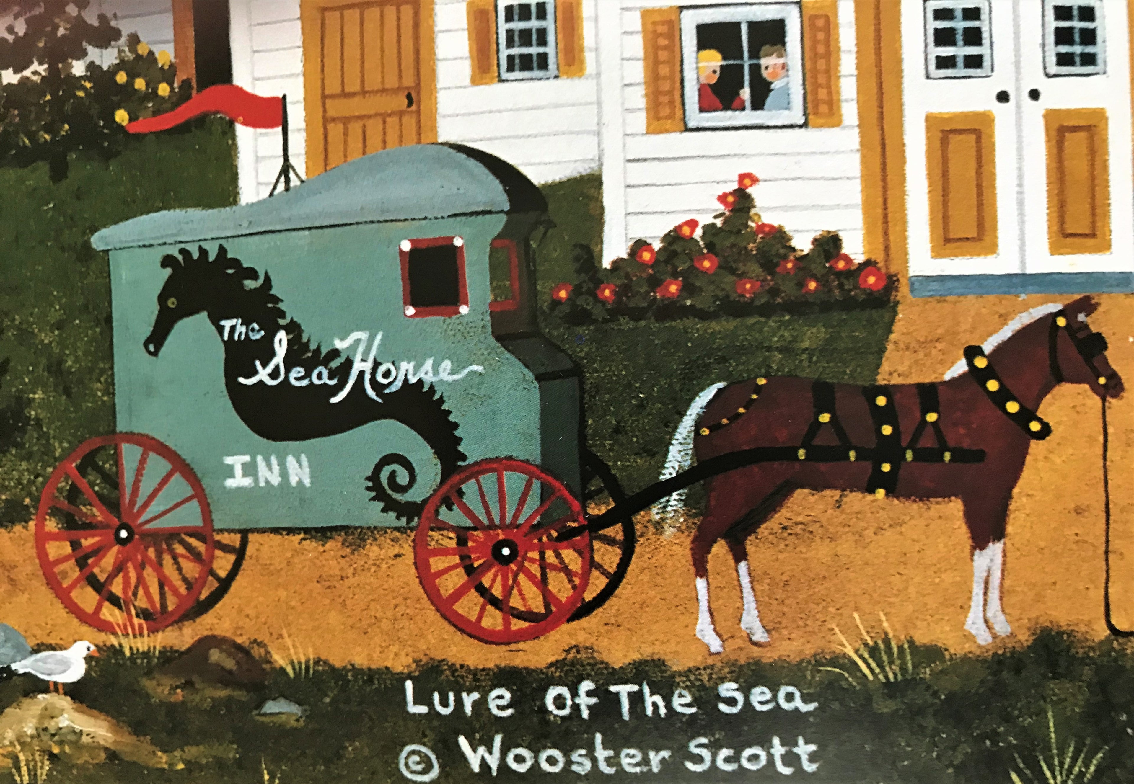 Lure of the Sea Jane Wooster Scott Artist Proof Lithograph Print Artist Hand Signed and AP Numbered