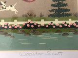 A Special Moment in Time Jane Wooster Scott Serigraph Print Artist Hand Signed and Numbered