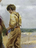 Golden Afternoon Pino Daeni Giclee Print Artist Hand Signed and Numbered