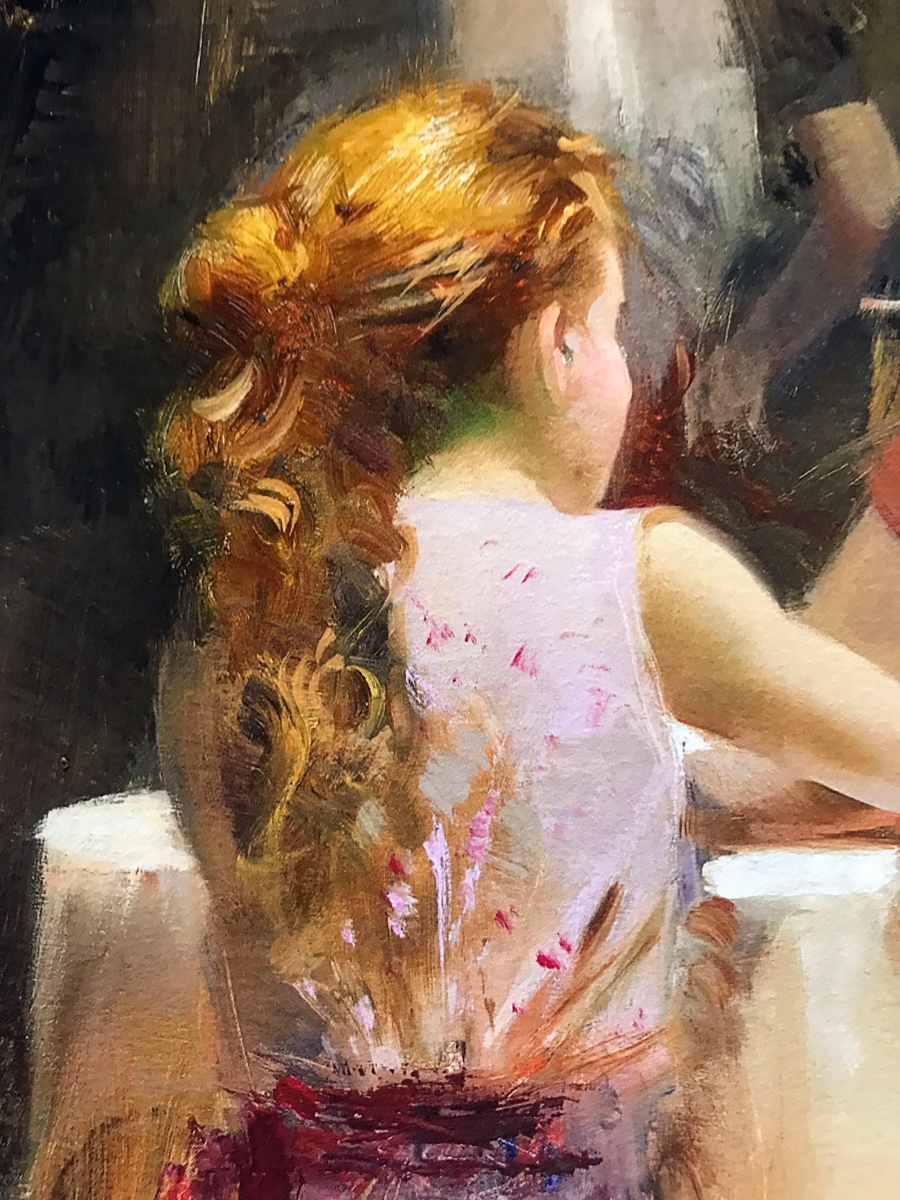 The Gathering Pino Daeni Giclée Print Artist Hand Signed and Numbered