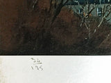 Edinburgh from the Braids Ian Johnstone Giclée Print Artist Hand Signed and Numbered