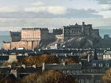 Edinburgh from the Braids Ian Johnstone Giclee Print Artist Hand Signed and Numbered