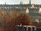 Edinburgh from the Braids Ian Johnstone Giclée Print Artist Hand Signed and Numbered
