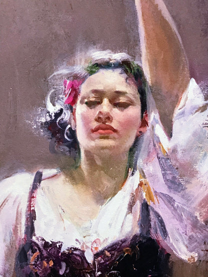 The Main Attraction Pino Daeni Giclée Print Artist Hand Signed and Numbered