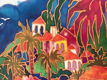 A Perfect Day in Laguna - Limited Edition Lithograph on Paper by Linda Pirri