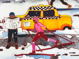 Winter in NYC Linnea Pergola Canvas Giclée Print Artist Hand Signed and Numbered