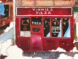 Winter in NYC Linnea Pergola Canvas Giclée Print Artist Hand Signed and Numbered