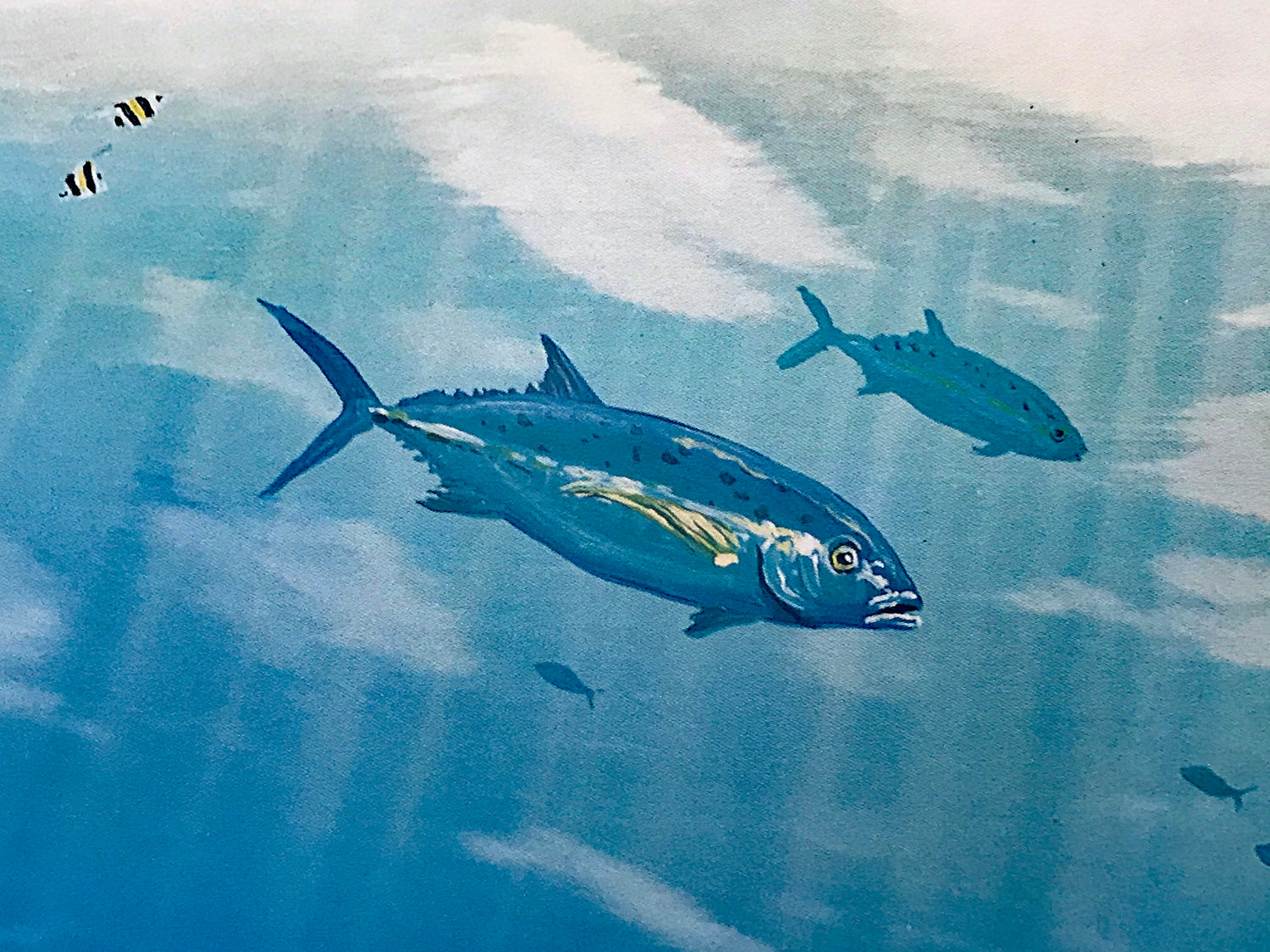 Two Worlds of Paradise Wyland and Walfrido Garcia Lithograph Print Wyland Hand Signed and Numbered