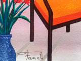 Mansarde Montmartre Fanch Ledan Canvas Giclée Print Artist Hand Signed and Numbered