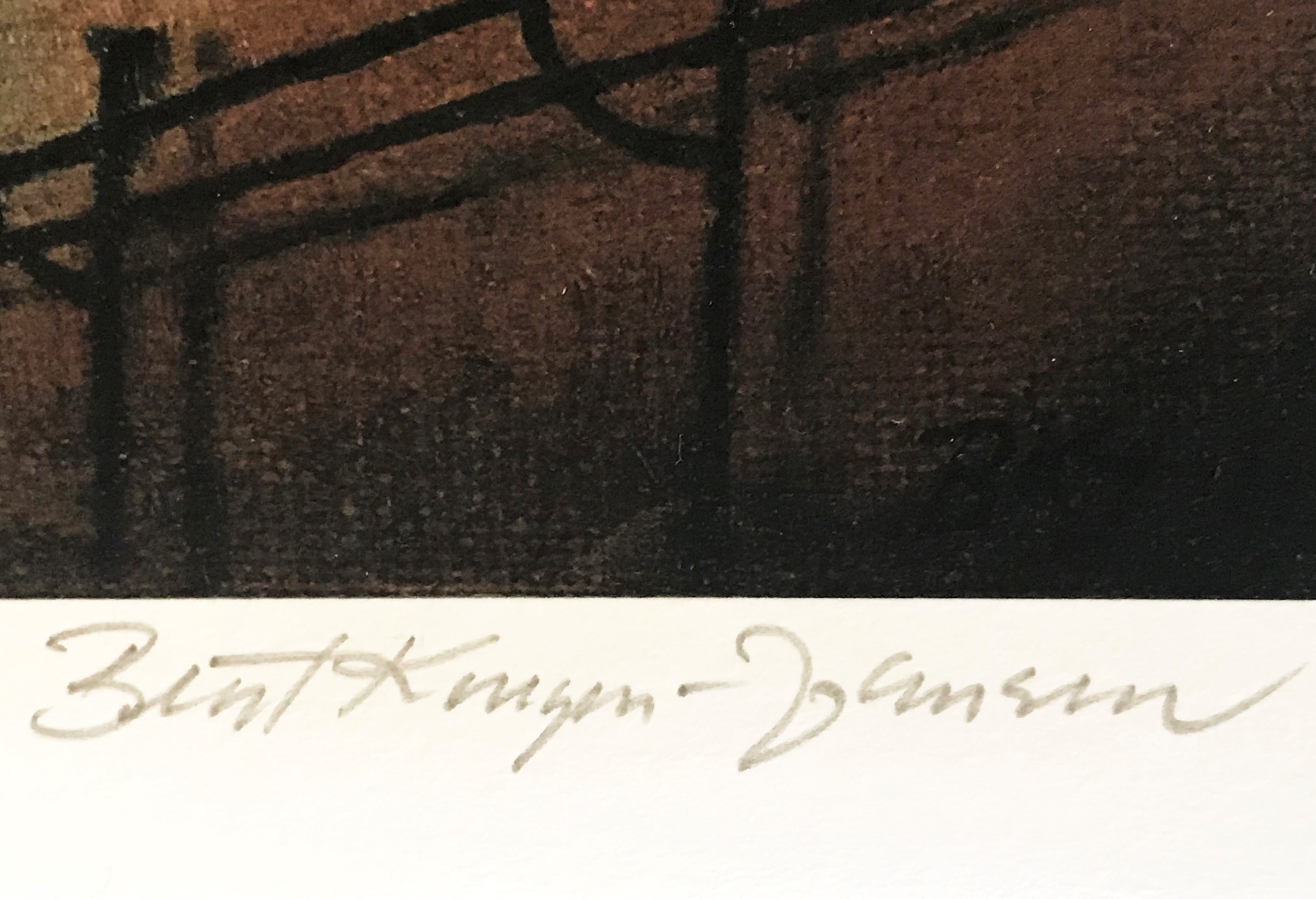 Longing Berit Kruger Johnsen Giclée Print Artist Hand Signed and Numbered